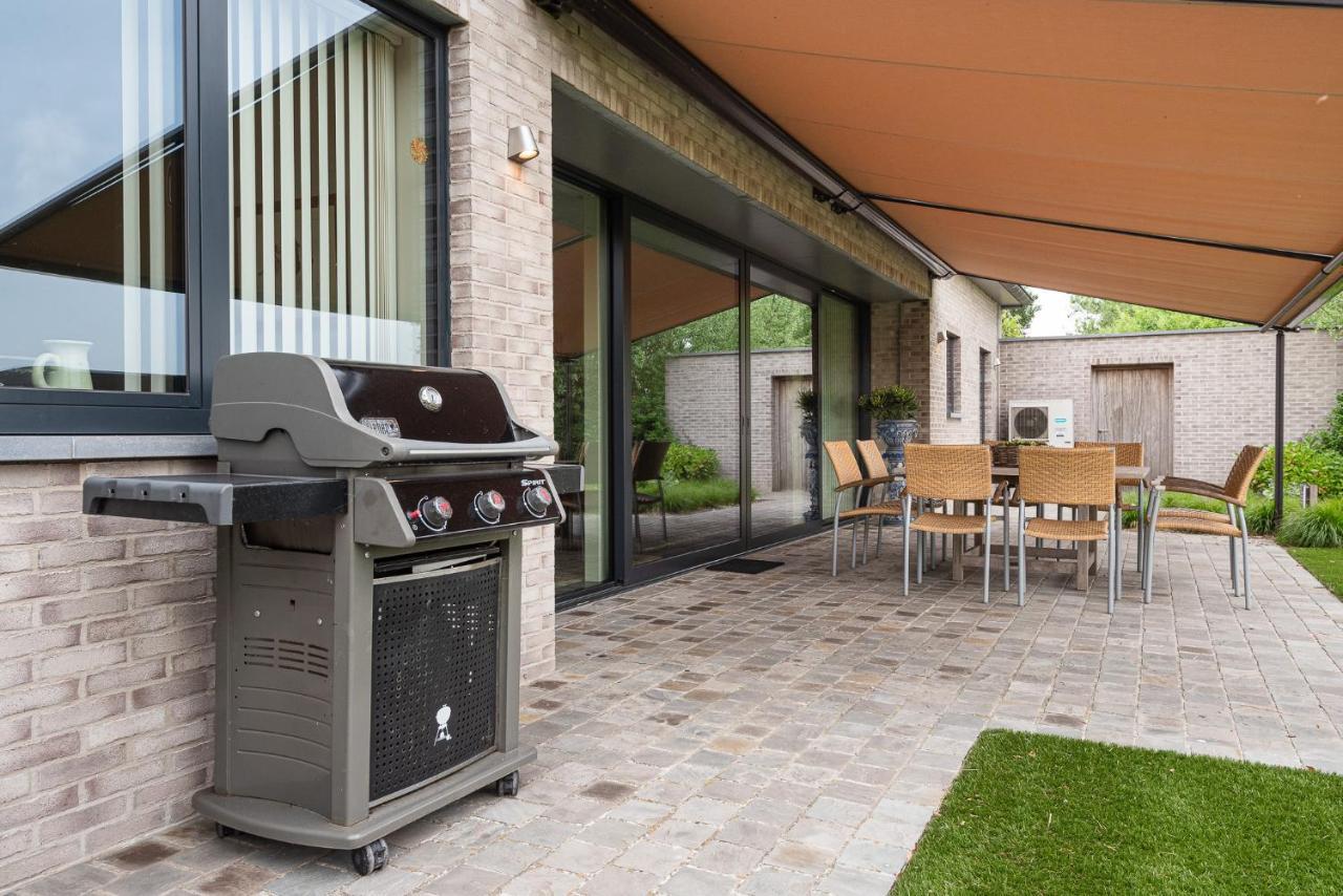 Polderwoning 'Cleylantshof' Villa Sint-Laureins Exteriör bild