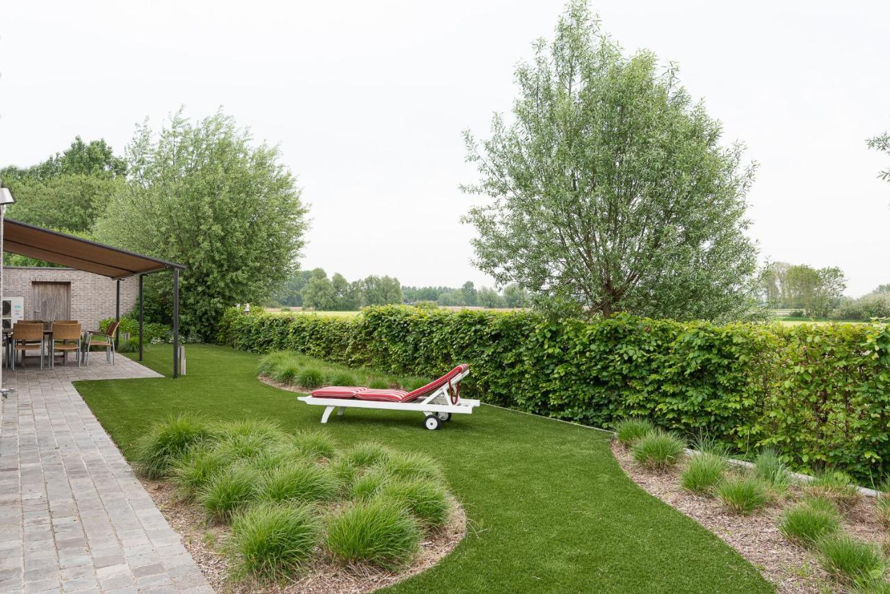 Polderwoning 'Cleylantshof' Villa Sint-Laureins Exteriör bild