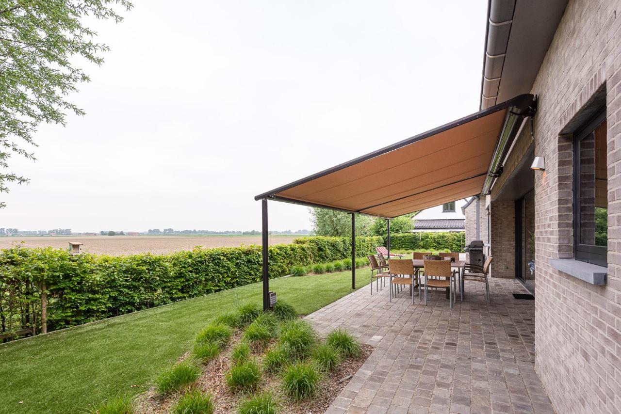 Polderwoning 'Cleylantshof' Villa Sint-Laureins Exteriör bild