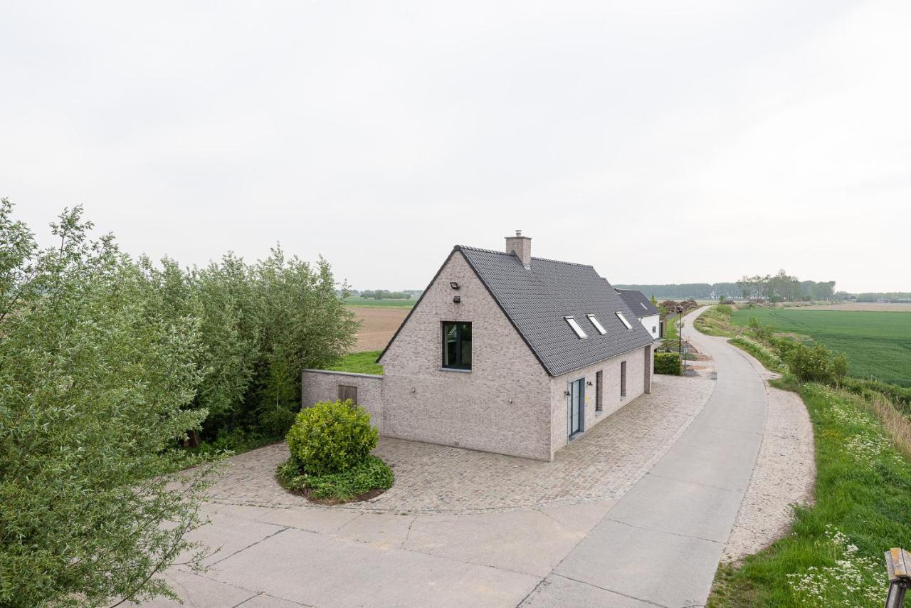 Polderwoning 'Cleylantshof' Villa Sint-Laureins Exteriör bild